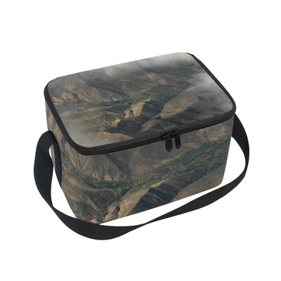 

ALAZA Lunch Box Insulated Himalayas Lunch Bag Large Cooler Tote Bagfor Men Women