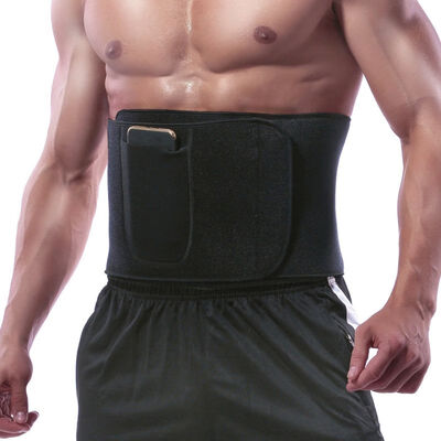 

SLIMBELLE Sweat Waist Trimmer Neoprene Waist Trainer Adjustable Widened Ab Belt Unisex