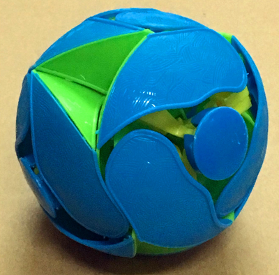 

2018 new fancy toy discoloration golfer discoloration ball transformation ball creative expansion ball