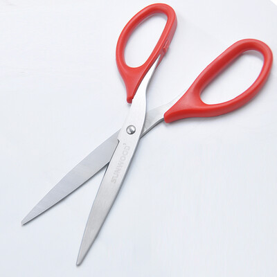 

Sanmu SUNWOOD 180mm Xuan arc blade series office medium scissors red 91127