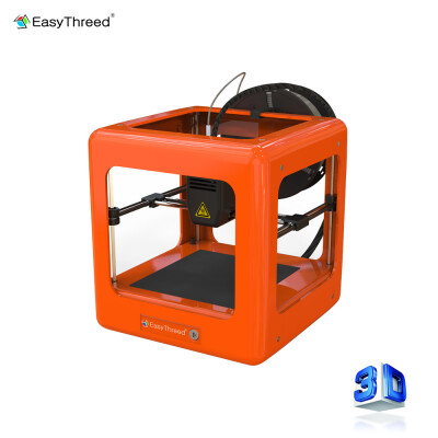 

EasyThreed Nano Entry Level Desktop 3D Printer for Kids Students No Assembling Quiet Working Easy Operation High Accuracy