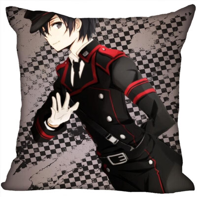 

Sword Art Online Pillow Cover Bedroom Home Office Decorative Pillowcase Square Zipper Pillow Cases Satin Fabric No Fade