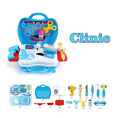 

Multifunctional Childrens Educational Box Family Parent-child Games Playhouse Suitcase Set