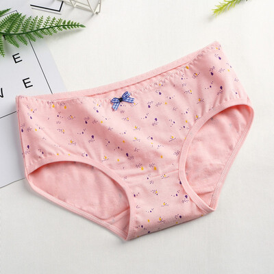 

Womens underwear cotton file in the waist triangle briefs womens large size cotton