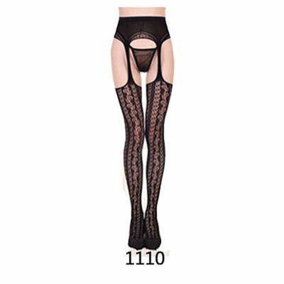 

Fashion Womens Mesh Net Fishnet Stockings Pantyhose Black High Waist Tights