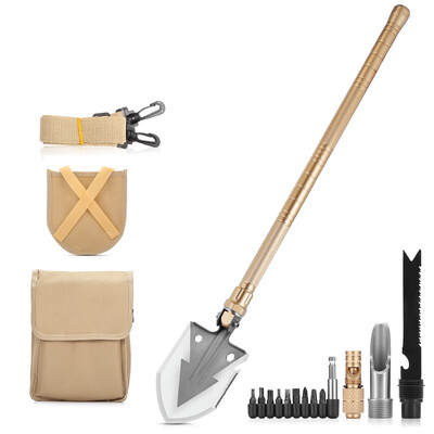 

NACATIN Multi-use Folding Shovel Tactical Entrenching Tool for Camping Hiking