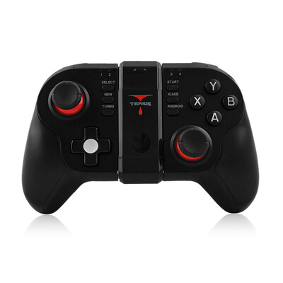 

T9 Wireless Controller Bluetooth Gamepad Gaming Controller with Adjustable Mobile Phone Clip for Android PC System for PS3 Game Co