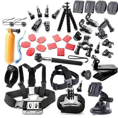 

44in1 Camera Accessories Cam Tools for Outdoor Photography Cameras Protection Tool for Gopro Hero 5 4 3 2 1 Xiaomi Yi Xiaomi Yi 4