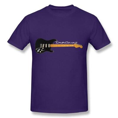 

FK David Gilmour Playing Guitar T Shirt For Men Black