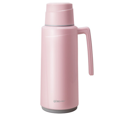 

Tianxi TIANXI insulation pot large capacity thermos thermos warm water bottle household glass liner boiling water rose powder 1700ml