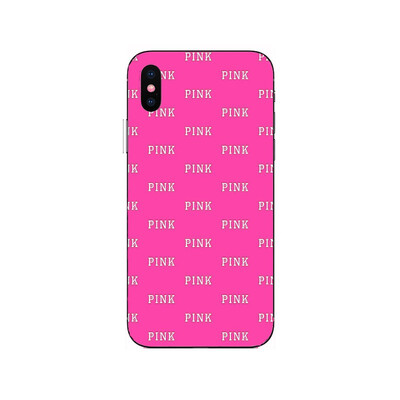 

Pink nation Style VS Victoria Soft Silicone Painting Case For Apple iPhone 6 6s 7 8 Plus X XR XS Max Soft TPU Printed Cover