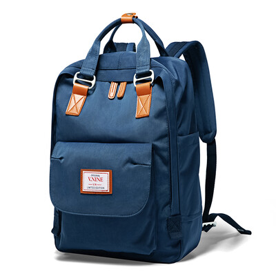 

Ninth City VNINE Backpack Mens Large Capacity 1314 Inch Computer Bag Multifunction Travel Backpack Donut Couple Student Bag VD7BV32958J Meter Grey