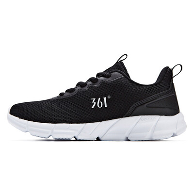 

361 degrees womens shoes sports shoes 2018 new breathable shock absorption cherry blossom pink casual running shoes 681832280-4 black black 361 degrees white 38