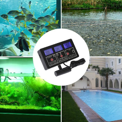 

New Professional 7 in 1 Multi-parameter Water Testing Meter Digital LCD Multi-function Water Quality Monitor ORP pH RH EC