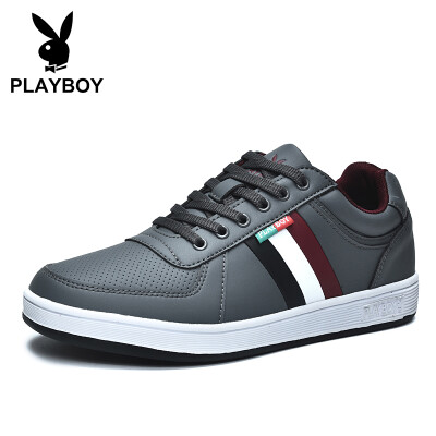 

Playboy PLAYBOY trend fashion casual shoes mens non-slip comfort DA55081 dark gray 40