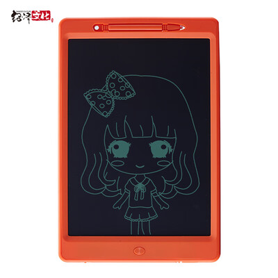 

Shaoze culture LCD handwriting board childrens touchpad handwriting painting board office student electronic drawing board memo 115 inch orange