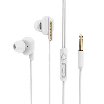 

35mm Wired Headphones In-Ear Earbuds Noise Isolating Smart Phone Earphone Stereo Music Headset In-line Control Microphone