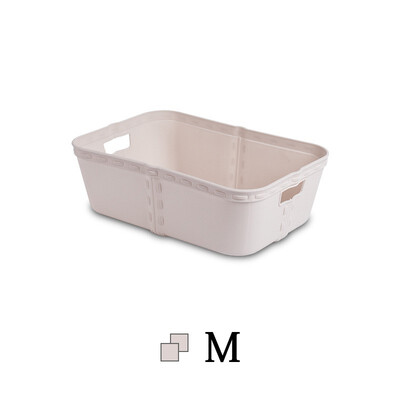 

Household imitation rattan storage basketRectangular storage organization system