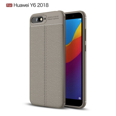 

Fecoprior Back Cover For Huawei Y6 2018 Case Soft TPU Silicon Fundas Coque Celulars