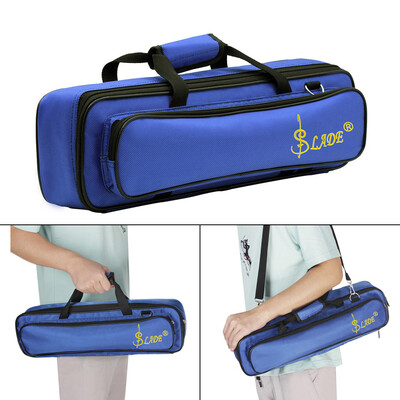

LADE Padded Flute Bag Backpack Soft Case Lightweight with Carry Handle Shoulder Strap