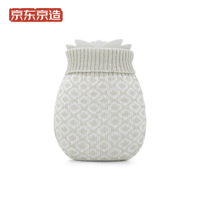 

Beijing Tokyo made silicone hot water bottle warm water bag water warm hand cute small clear blue