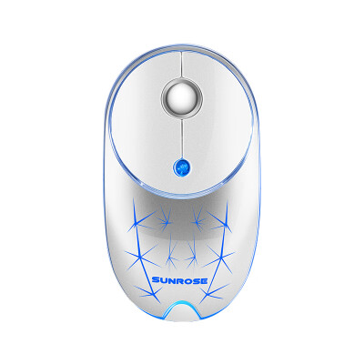 

Fine sun SUNNROSE W7200 rechargeable wireless light mouse mute silent boys&girls cute ultra-thin lithium battery wireless mouse silver