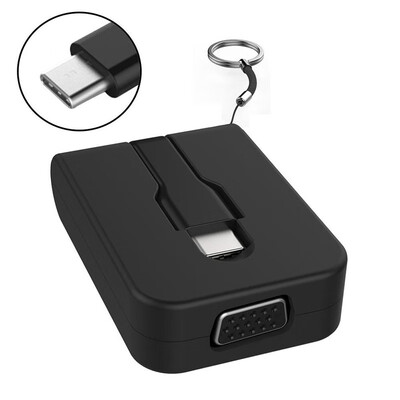 

EastVita 1080P USB 31 Type C to VGA Converter Male to Female USB-C Adapter Cable for Macbook Chromebook Pixel