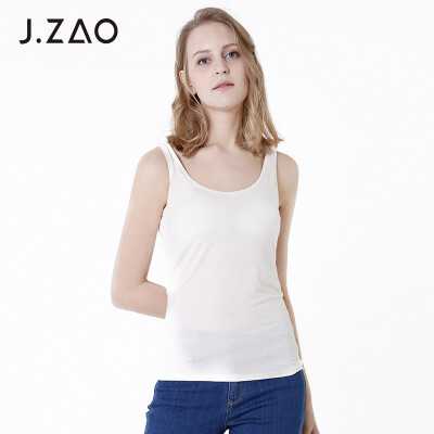 

Beijing Tokyo made JZAO ladies vest bra moisturizing factor sleeveless inside Slim white