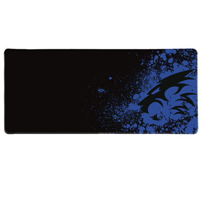 

KUMISUO mouse pad self-supporting large large mouse pad P2 leopard head table mat 9004003MM thickening lock game pad office mouse pad