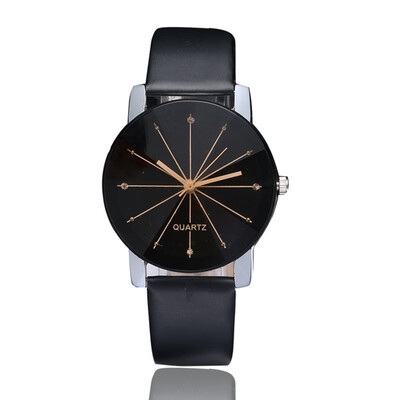 

DUOYA XR1565-B Women Minimalist Analog Quartz Leather Wrist Watch