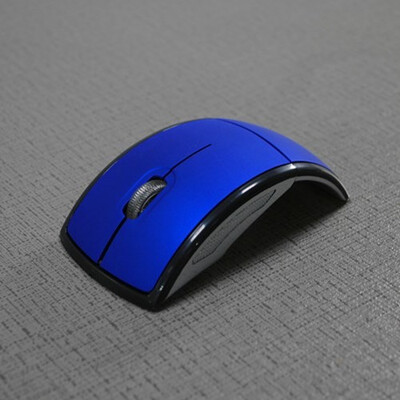 

Folding Wireless radio arc mouse 24Ghz 1600DPI Foldable Optical Mice mini mouse for Laptop PC Computer good Small gifts