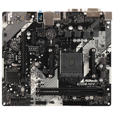 

ASRock A320M-HDV R40 motherboard AMD A320AM4 Socket