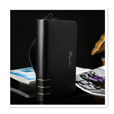 

2018 new long section young mens handbag zipper clutch bag business capacity hand bag