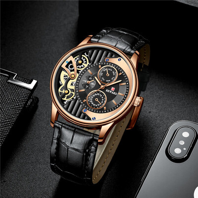 

Multi-function waterproof quartz watch for men