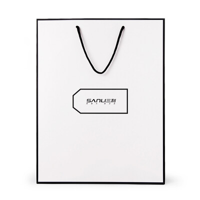 

Sanli towel gift box set empty tote bag with towel two sets of corporate gifts employee welfare gift group buy towel gift box hand twist bag simple white
