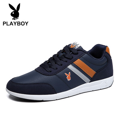 

Playboy PLAYBOY sports running casual shoes mens belt with non-slip wild DS65065 dark blue 39