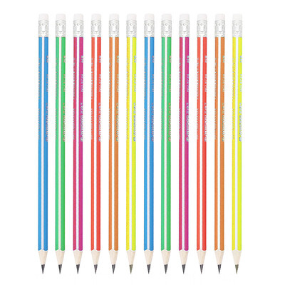 

Sanmu SUNWOOD HB 12 sticks triangle color pencil with pencil sharpener 5734