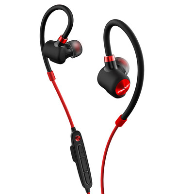 

codoon intelligent heart rate monitoring sports Bluetooth headset mobile phone headset professional wireless sports headset red black