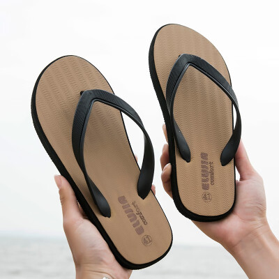 

Mens flip-flops summer non-slip outdoor sandals flippers mens casual rubber beach shoes trend