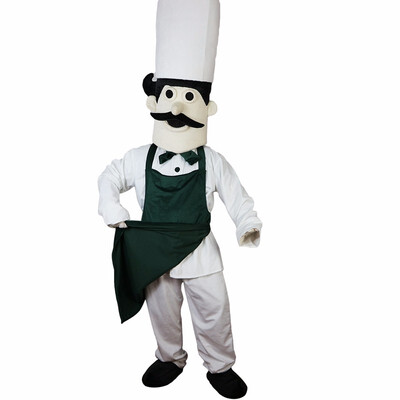 

LangtengBaker Chef Cook Mascot Cartoon Costume Cosplay Party Halloween Christmas Festival Performance