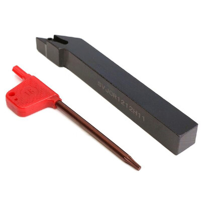 

SVJCR1212H11 12x100mm Lathe Turning Tool Holder Wrench For VCMG1103 VBMT1103