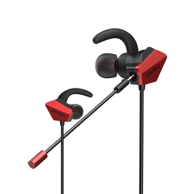 

Dareu EH728Pro In-Ear Headphones Headset Gaming Headset Dot Headphones Eat Chicken Headphones Black Red