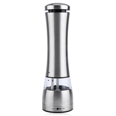 

Electric Stainless Steel Pepper Salt Mill Kitchen Accessories