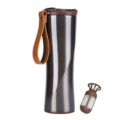 

Xiaomi KissKissFish MOKA Stainless Steel Portable Smart Coffee Cup Travel Mug with OLED Touch Screen Temperature Display 430ml