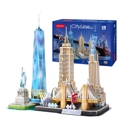 

CubicFun Assembling Toy Model 3D Puzzle Assembly Model 3d Puzzle DIY Fighting Block Building Model Eiffel Tower C044h