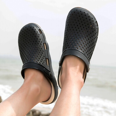 

Mens sandals summer fashion slippers mens fashion beach shoes