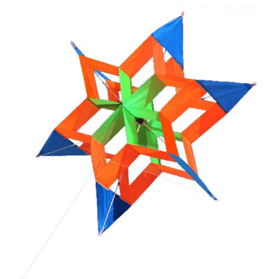 

394 x 150 Inch Colorful Single Line Lotus Kite for Kids&Adults Outdoor Beach Flying Kite with 30m String&Handle