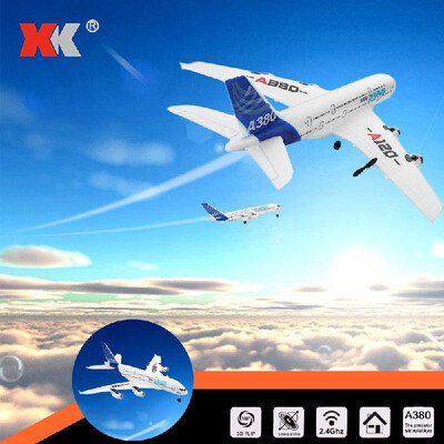 

Wltoys XK A120 Airbus A380 Model Plane 3CH EPP 24G Remote Control Airplane Fixed-wing RTF Toy