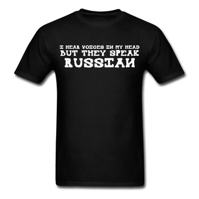 

FPS Russia Russian Voices In My Head Mens T-Shirt