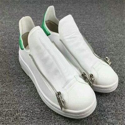 

2018 new mens Y3 Stan Smith Zip Trainerspersonality Men&women sneakersfurther luxury products from the designer rangeLeathe